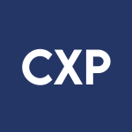 CXP Stock Logo