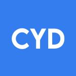 CYD Stock Logo