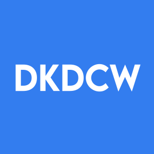 Stock DKDCW logo