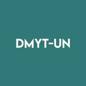 Stock DMYT-UN logo