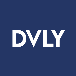 Stock DVLY logo
