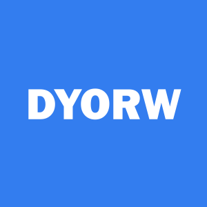 Stock DYORW logo