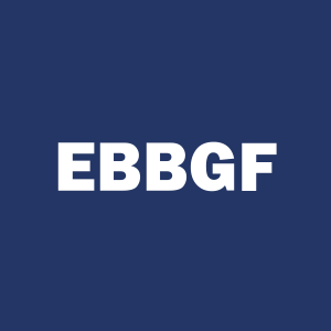 Stock EBBGF logo