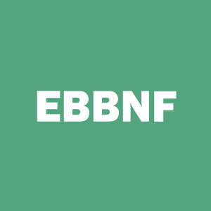 Stock EBBNF logo