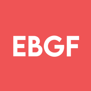 Stock EBGF logo