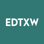 EDTXW Stock Logo