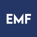 EMF Stock Logo