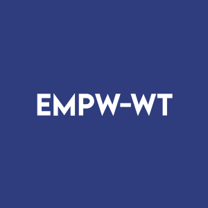 Stock EMPW-WT logo