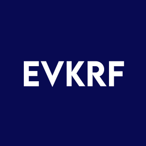 Stock EVKRF logo