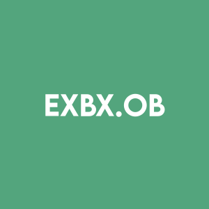 Stock EXBX.OB logo