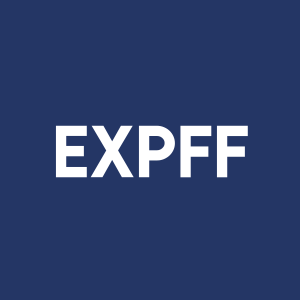Stock EXPFF logo