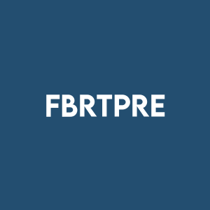 Stock FBRTPRE logo