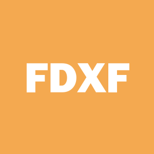 Stock FDXF logo