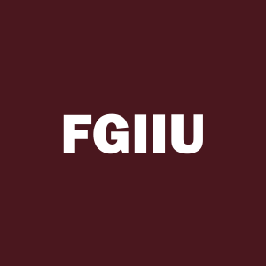 Stock FGIIU logo