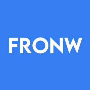 Stock FRONW logo