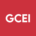 GCEI Stock Logo