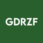 GDRZF Stock Logo
