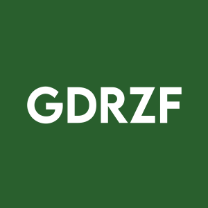 Stock GDRZF logo