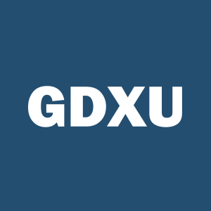 Stock GDXU logo