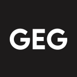 GEG Stock Logo