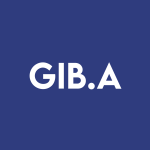 GIB.A Stock Logo