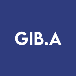 Stock GIB.A logo