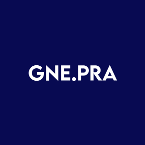 Stock GNE.PRA logo
