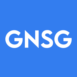 Stock GNSG logo