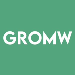 Stock GROMW logo