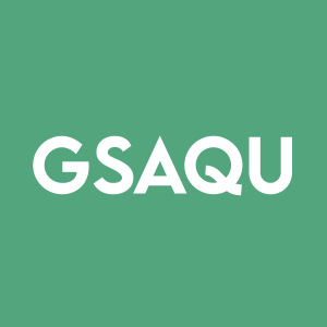 Stock GSAQU logo