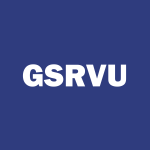 GSRVU Stock Logo
