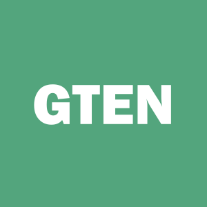 Stock GTEN logo