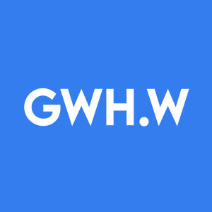 Stock GWH.W logo