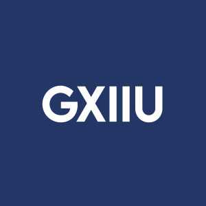 Stock GXIIU logo