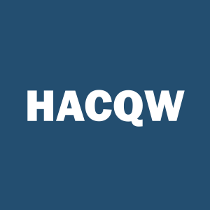 Stock HACQW logo