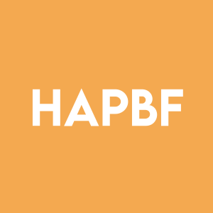 Stock HAPBF logo