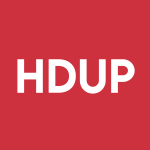 HDUP Stock Logo