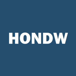 Stock HONDW logo