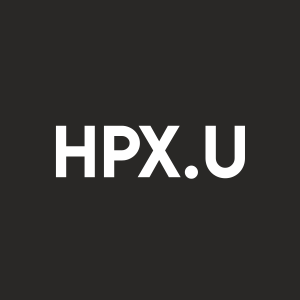 Stock HPX.U logo