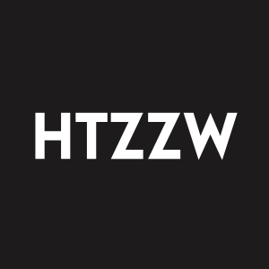 Stock HTZZW logo