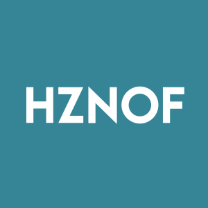 Stock HZNOF logo