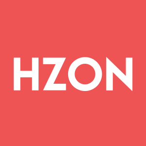 Stock HZON logo
