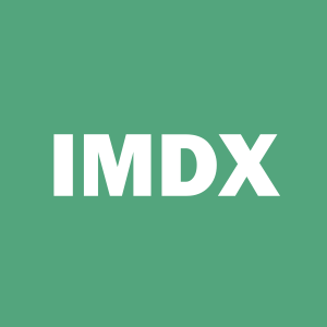Stock IMDX logo