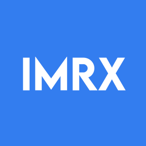 Stock IMRX logo