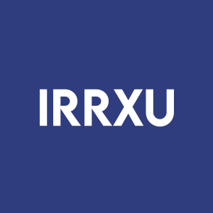 Stock IRRXU logo