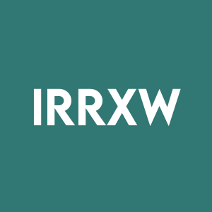 Stock IRRXW logo
