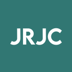 JRJC Stock Logo