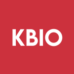 KBIO Stock Logo