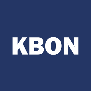 Stock KBON logo
