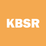 KBSR Stock Logo